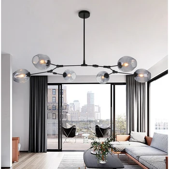 

5/6/7 lights Nordic chandelier lighting mordern ceiling for kitchen dinning room living room bedroom fashion decorative lampara