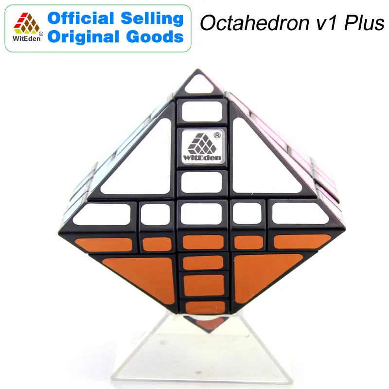 WitEden Octahedron v1 Mixup Plus волшебный куб Pyraminxeds Cubo Magico Профессиональный Нео скоростной куб головоломка антистрессовые игрушки