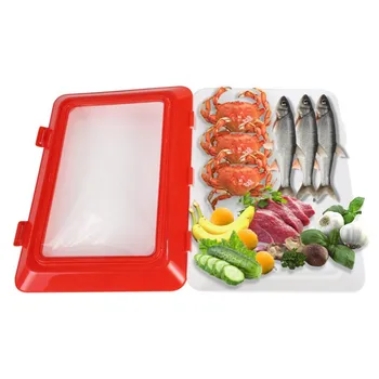 

Food Preservation Tray Food Fresh Keeping Fresh Spacer Organizer Food Preservation Refrigeration Food Storage Container