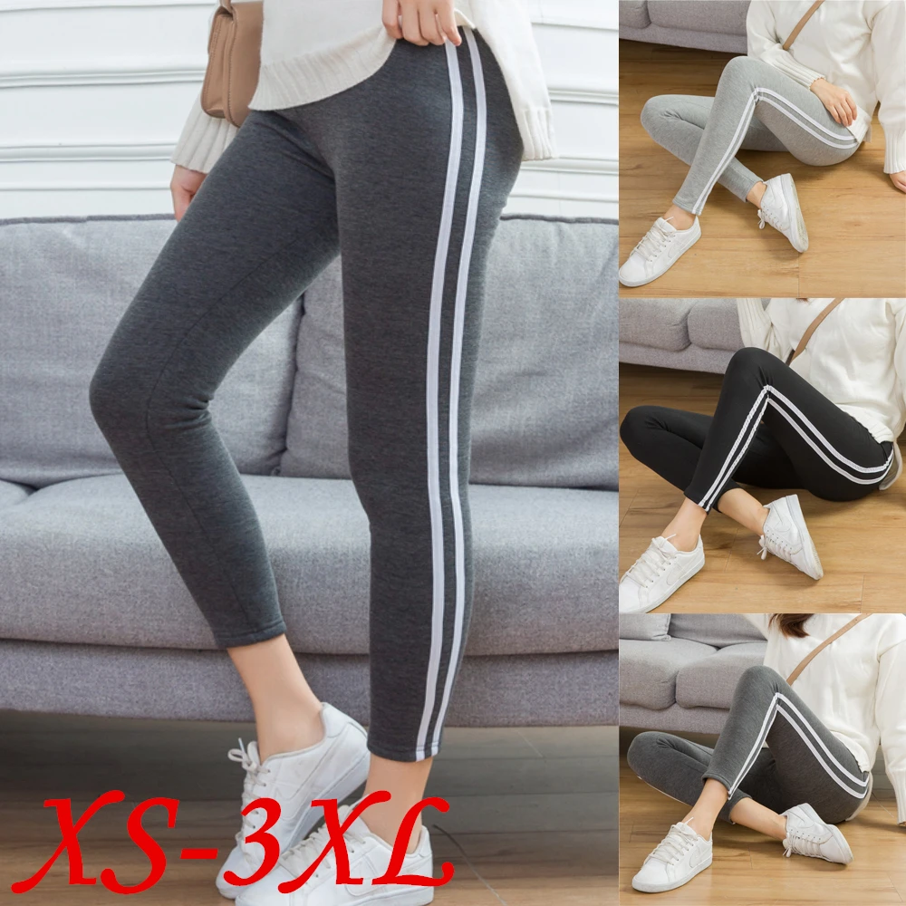 Cotton Ankle Length Yoga Pants Women Autumn and Winter Casual