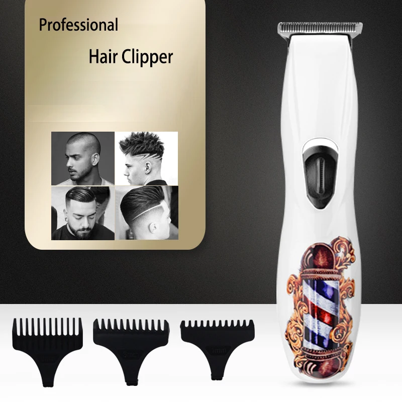 Barber Professional Hair Trimmer Zero Beard for Men Finishing Electric Cutting Machine Edge Lining Haircut | Бытовая техника