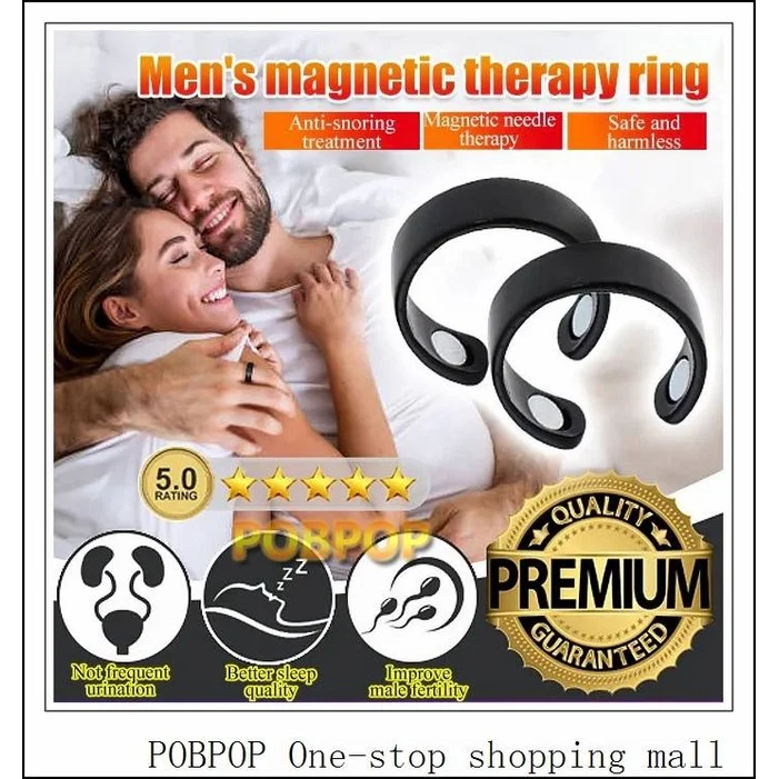 Men's Therapy Ring Health Ring Rose Gold Opening Rin