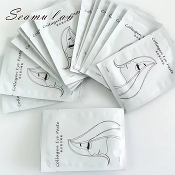 

50/100 Eyelash Patches for Building Eyelash Pads Eye Gel Patches Under Eyelash Pad for Eyelash Extension Lint Free Paper-Patch