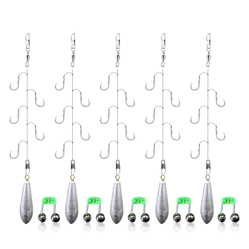 Lot D'accessoires De Pêche Grossier/carpe - Plombs, Hameçons, Feeders (150+ Pièces), Occasion