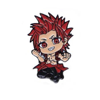 

20pcs/lot My Hero Academia Enamel Pins Lapel/Hat Badge Denim Jacket Oil Drop Brooches Collar Corsage Scarf Buckle PKS302