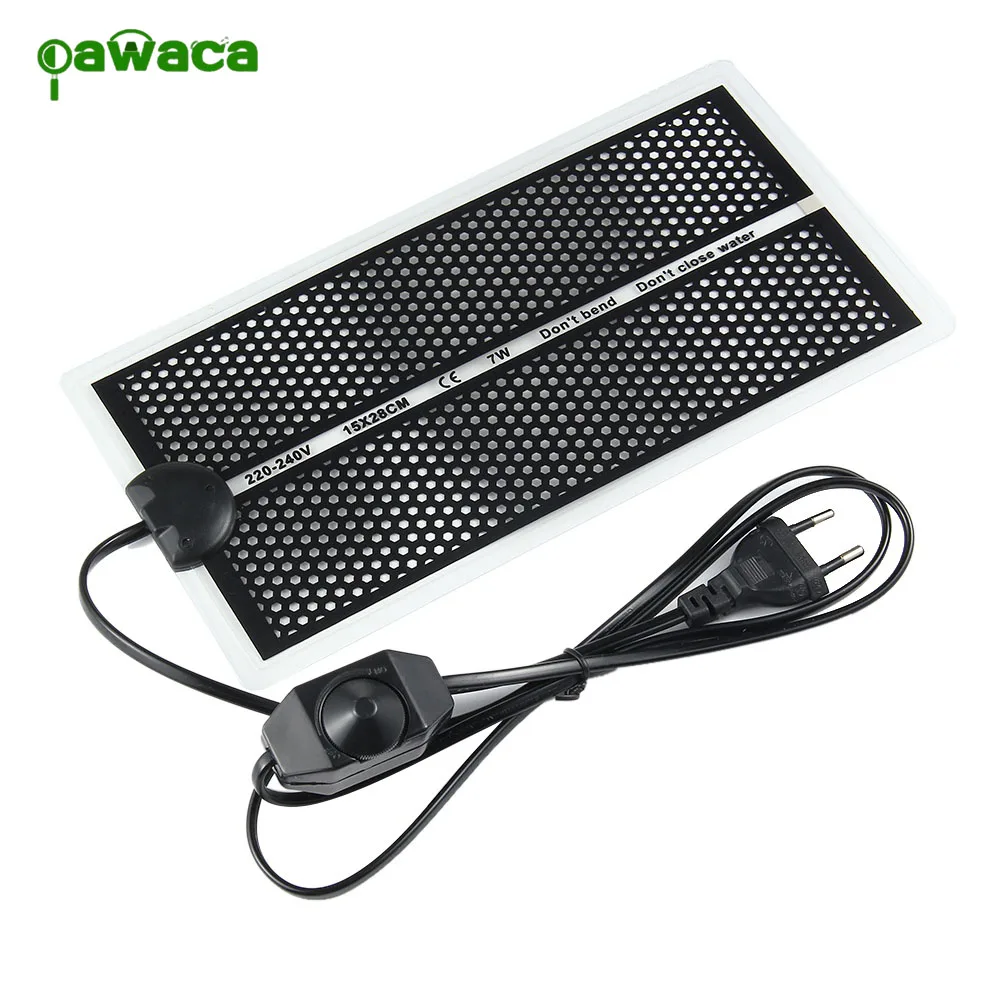 ПЭТ грелка подстилка кровать ЕС вилка рептилия под резервуаром коврик