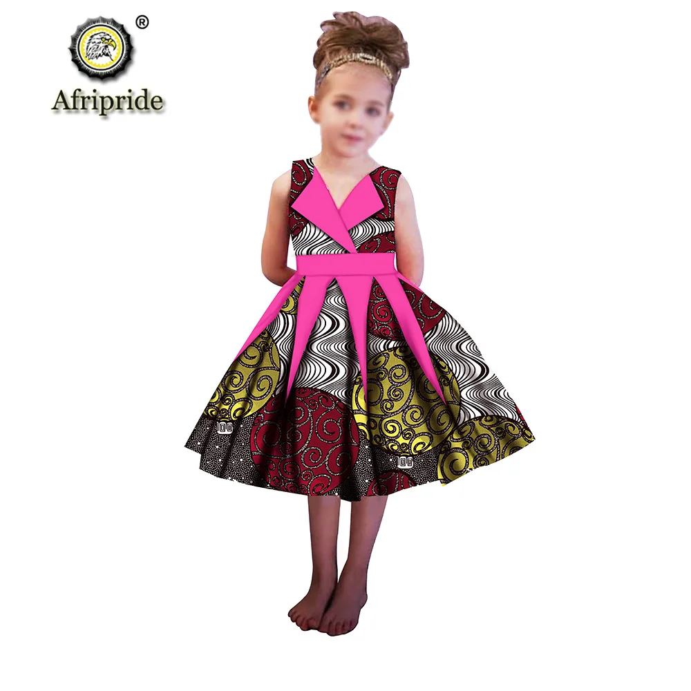 Детская одежда в африканском стиле Платья для девочек Детское мини платье с