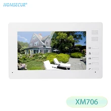 HOMSECUR 7 дюймов внутренний монитор XM706 для видео домофон система