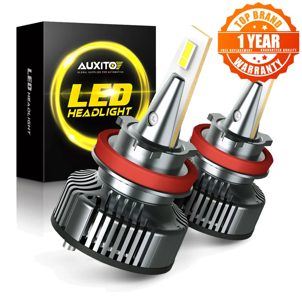 Светодиодные лампы H4 LED H11 H8 9005 9006 H9 HB3 9003 9012 Canbus для фар автомобиля 16 000 лм 80 Вт 6500 К 12