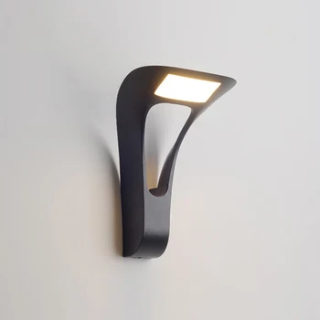 

Modern Outdoor Garden Porch Wall Lamp Waterproof Villa Aisle Gate Balcony Sconce Hotel Park Building Exterior Wall Light