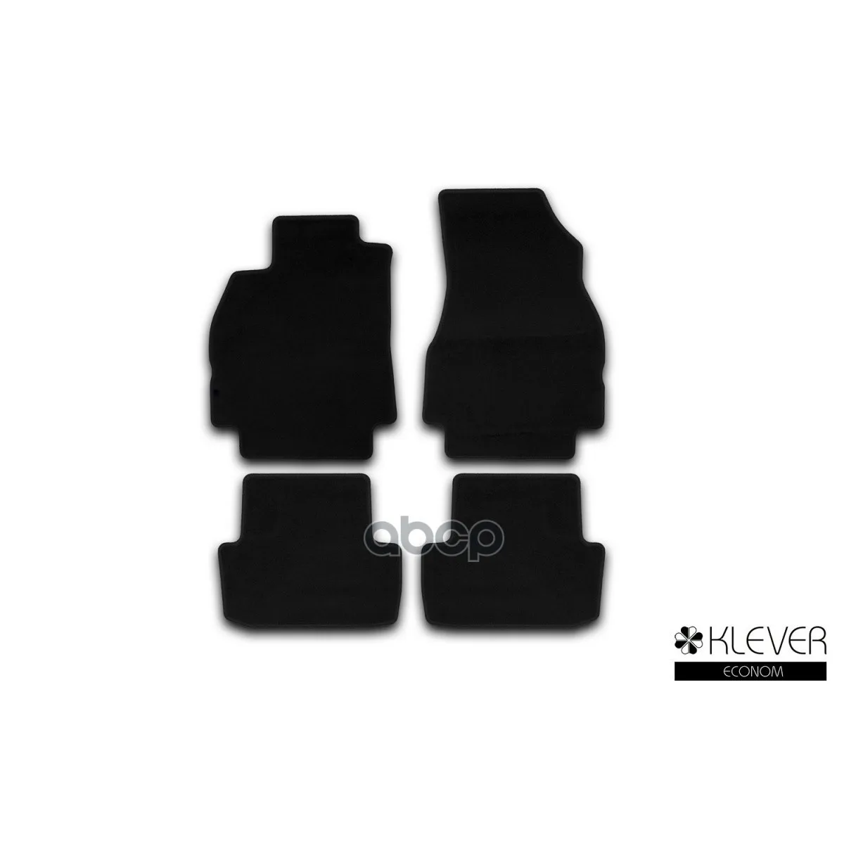 Коврики В Салон Klever Econom Renault Megane Ii 2002-2009, Сед., 4 Шт.(Текстиль) Klever арт. KLEVER01410701200k