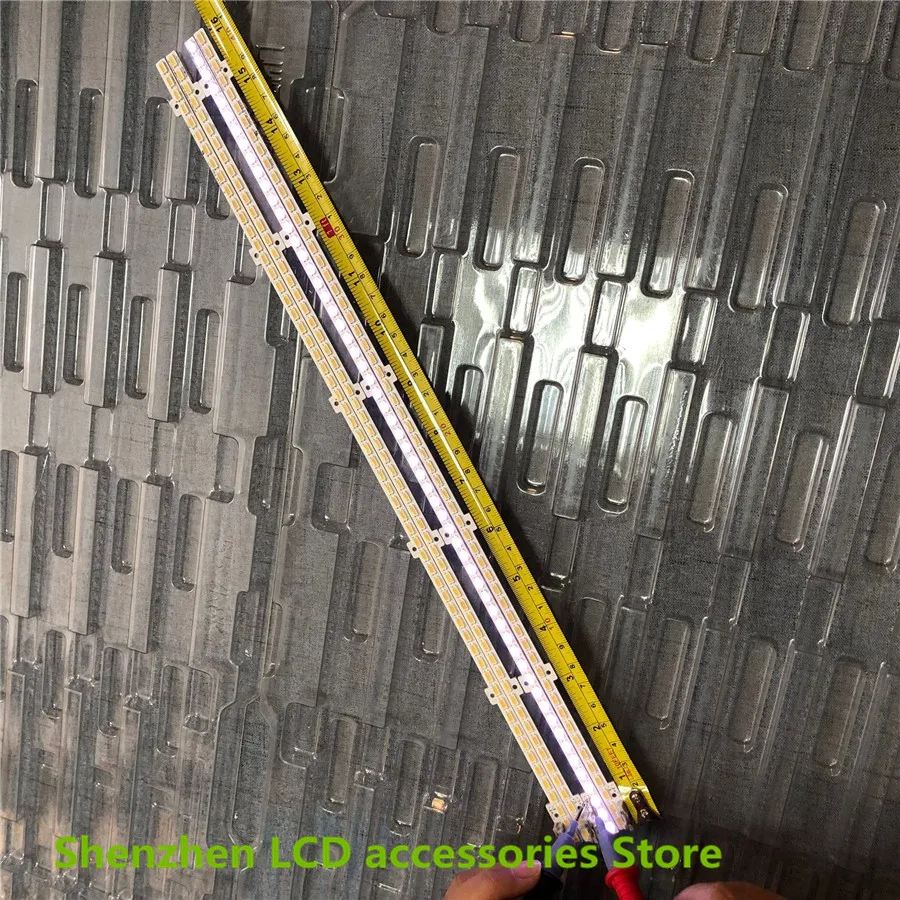 20Pieces/lot Original UA46D5000PR LED strip BN64-01644A 2011SVS46-5K6K-LEFT RIGHT 58LED 410mm 100%n