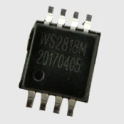 Светодиодный драйвер IC WS2818M трехканальный светодиодный драйвер управления, двойная передача сигнала, интеллектуальный цифровой интерфейс формирования JK1538