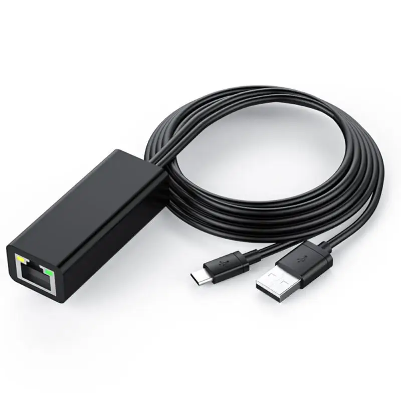 Огонь ТВ HDMI ТВ USB кабель для передачи данных дублирование, впервые продадут ТВ/Google Home Mini/Chromecast Ultra ТВ микро USB2.0 для RJ45 Ethernet адаптироваться