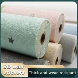 280cm Self-Adhesive Waterproof 3D Wall Stickers Kitchen Living Room Bedroom Moisture-Proof Background Wall Home Decoration