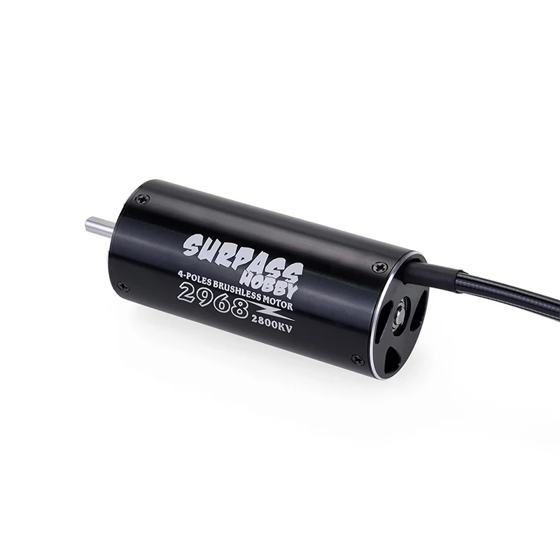 SURPASS HOBBY 2968 2800KV 4 полюсный мм вал бесщеточный водонепроницаемый мотор для 600 800 RC