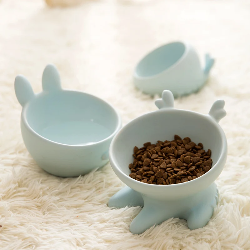 Миска для кошек роскошная керамическая миска домашних животных еды кормушка
