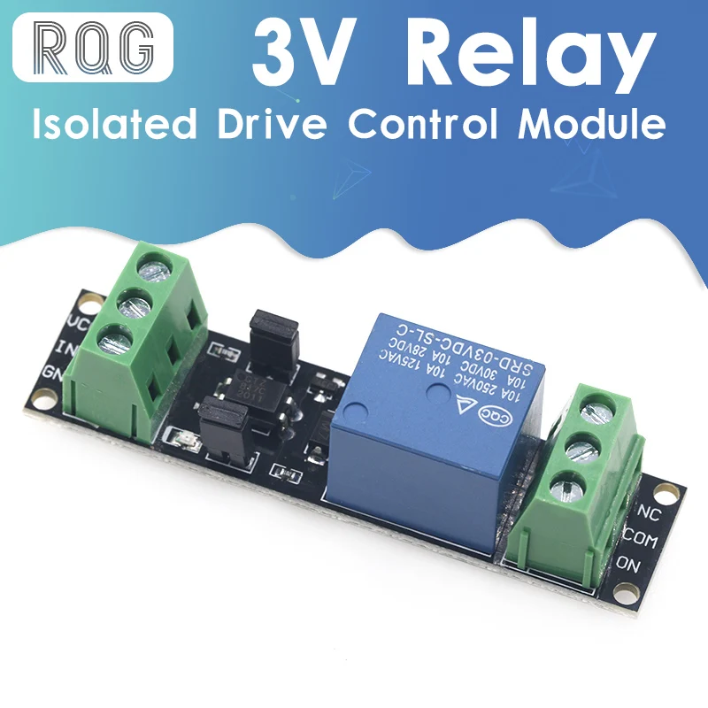 3V Single-channel Relay Isolation Drive Control Module High Level Drive NEW 