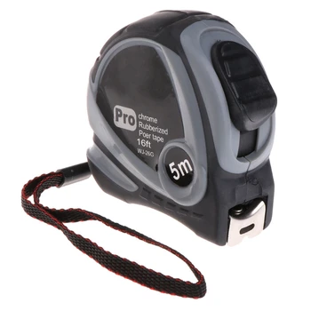 

5m 7.5m Retractable Measuring Tape Measure Ruler Rubberized Metric Tape Rule