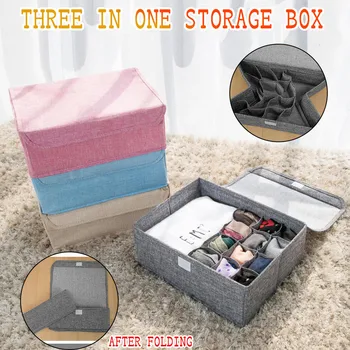 

Storage Boxes Underwear Divider Drawer Lidded Closet Underwear Organizer Drawer Divide By For Underwear Bras Socks Ties Рюкзак