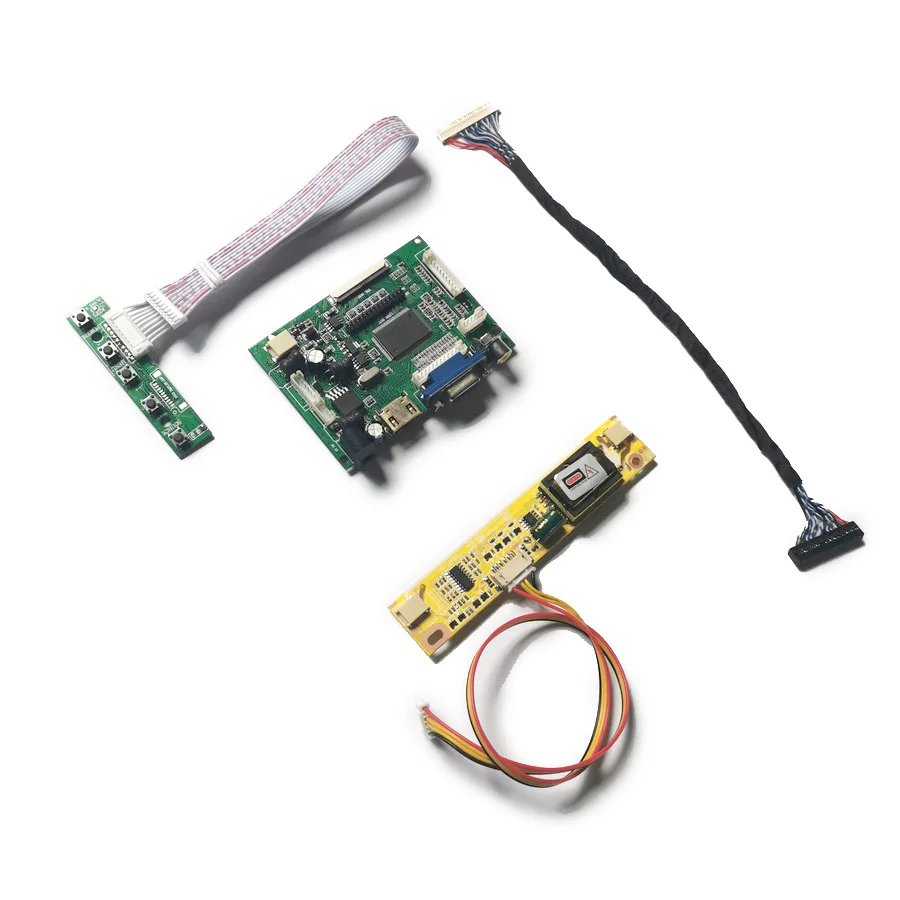 LVDS 30 Pin for B170PW02/B170PW04/B170PW07 DIY kit 1440*900 monitor controller drive board VGA AV 2-CCFL LCD matrix | Компьютеры и