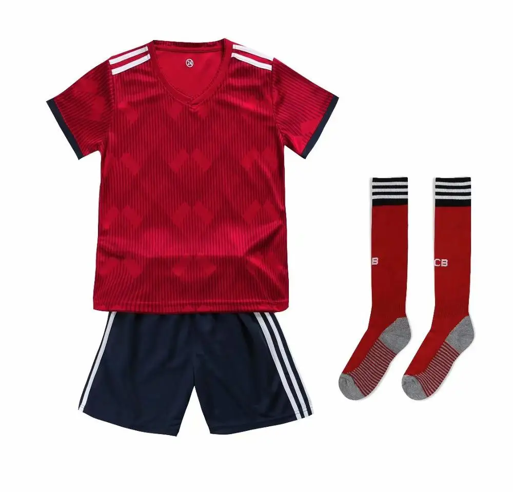Комплекты для детей; Футбольная форма для мальчиков и девочек; спортивные костюмы для детей; молодежные тренировочные костюмы; комплект с носками с принтом под заказ - Цвет: kids sets5