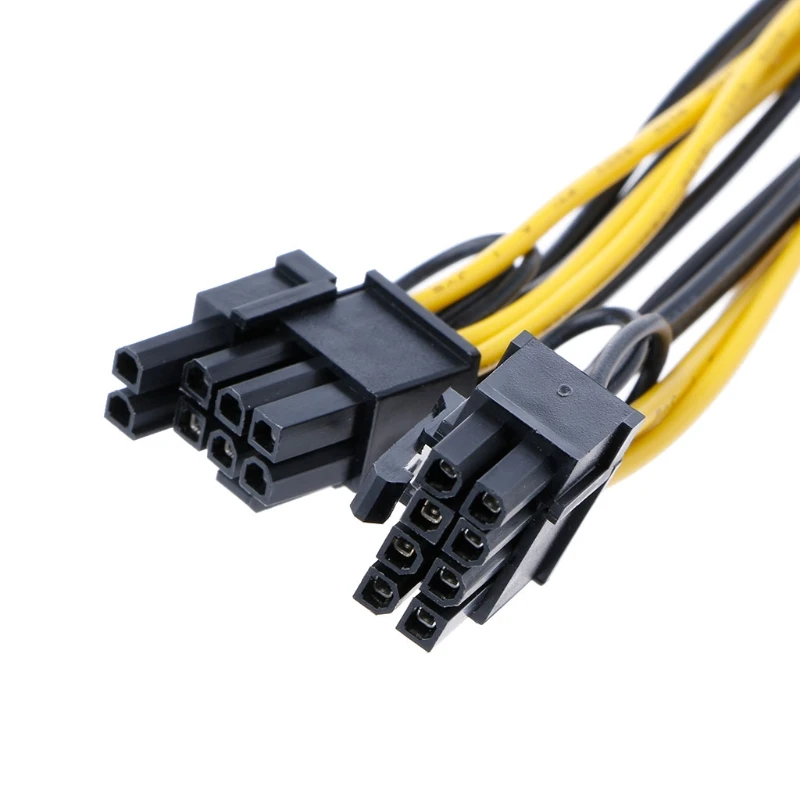 Кабель питания PCI E с 8 контактным разъемом (6 + 2) для видеокарты|Кабели питания| |