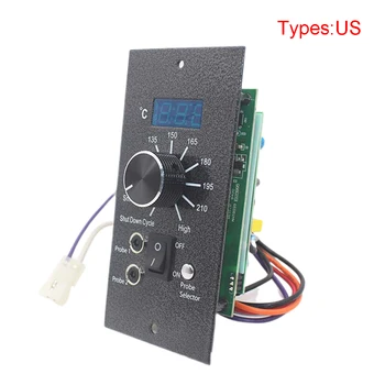 

Cooking BBQ Button Controller Board Home Outdoor Digital Thermostat Accessories Oven Feeding System Display Tool Replacement