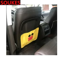 Автомобиль для Mini Cooper Chevrolet Cruze Aveo Lacetti Seat Ibiza Mazda 3 6 CX-5 CX 3 5 задняя крышка сиденья протектор Анти Kick коврик