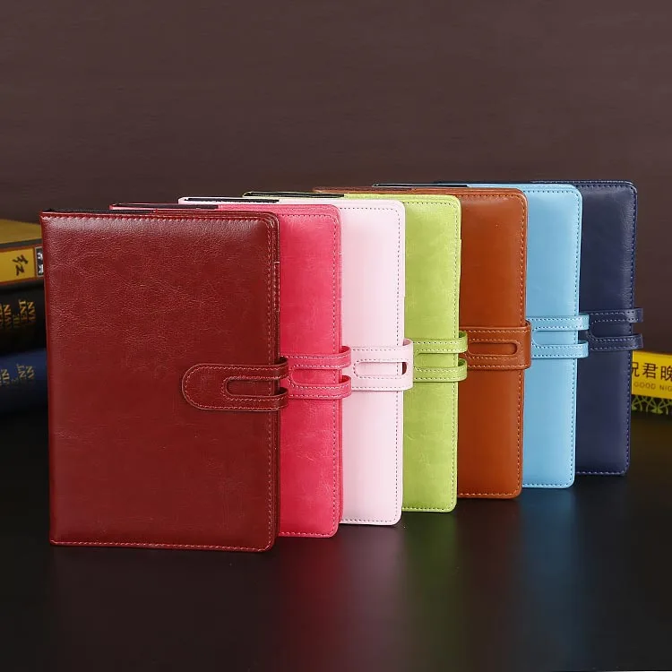 

Office Supplies A5 Faux Leather Paperback Notebook Customization Business Conference Notebook Logo Stationery Book