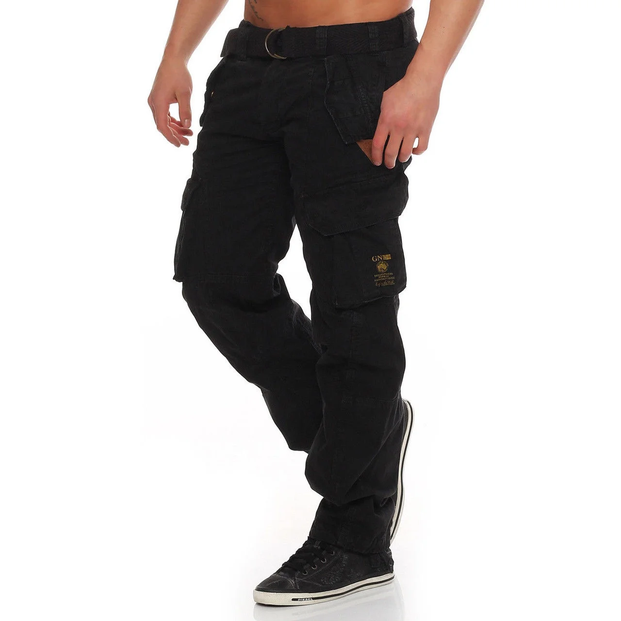 Billig Zogaa Stadt Tactical Cargo Hosen Männer Kampf SWAT Army Military Hosen Baumwolle Viele Taschen Stretch Flexible Mann Casual Hosen XXL