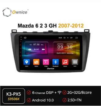 

Ownice 2 DIN Octa Core 10.1 inch Android 10.0 car dvd gps ForMazda 6 2 3 GH 2007 - 2012 4G Radio SPDIF DSP GPS 360 Panorama