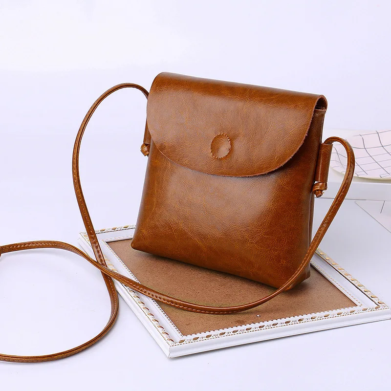 

Single Shoulder Messenger Genuine Leather Woman Package Leisure Time Time Cowhide Package Concise Single Shoulder Woman Package