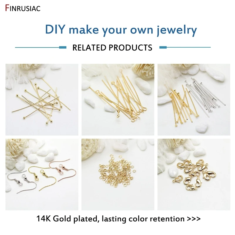 14K Yellow Gold Pins 12 mm, Wholesale Jewelry Findings