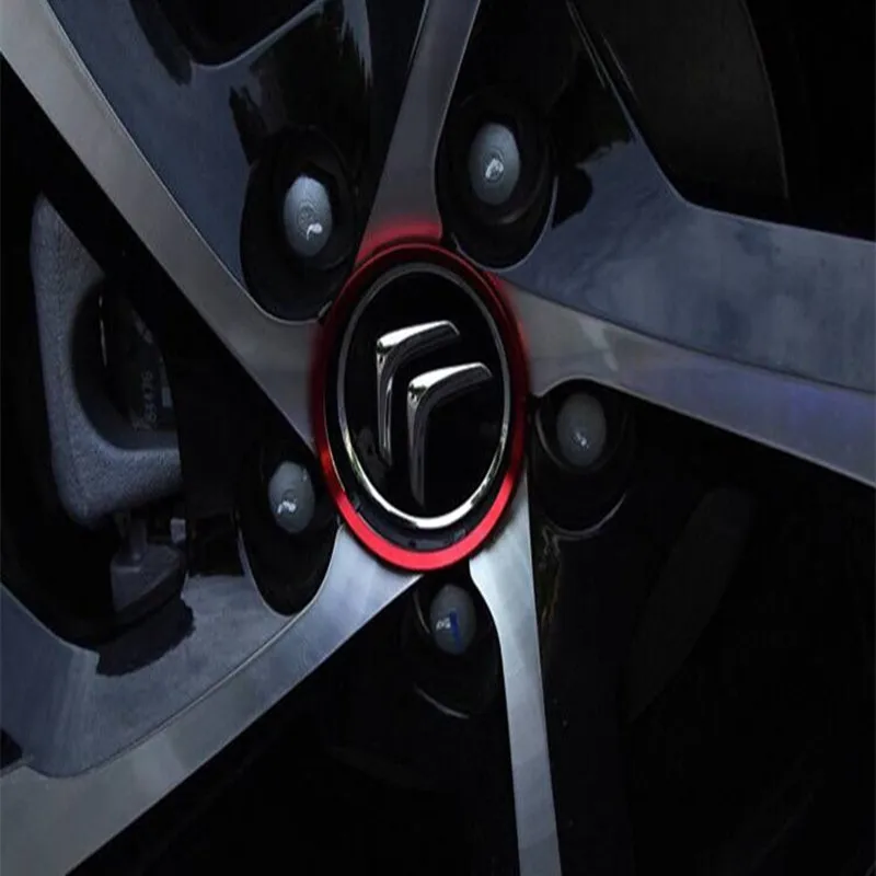 Автомобильные Стайлинг колеса Cartwheel круг покрытие наклейки для Citroen C Elysee C4L C6 DS4