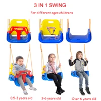 Set Children's Outdoor Toys Swing Non-slip Hanging Chair Baby Sports Toys Indoor Trapeze 1