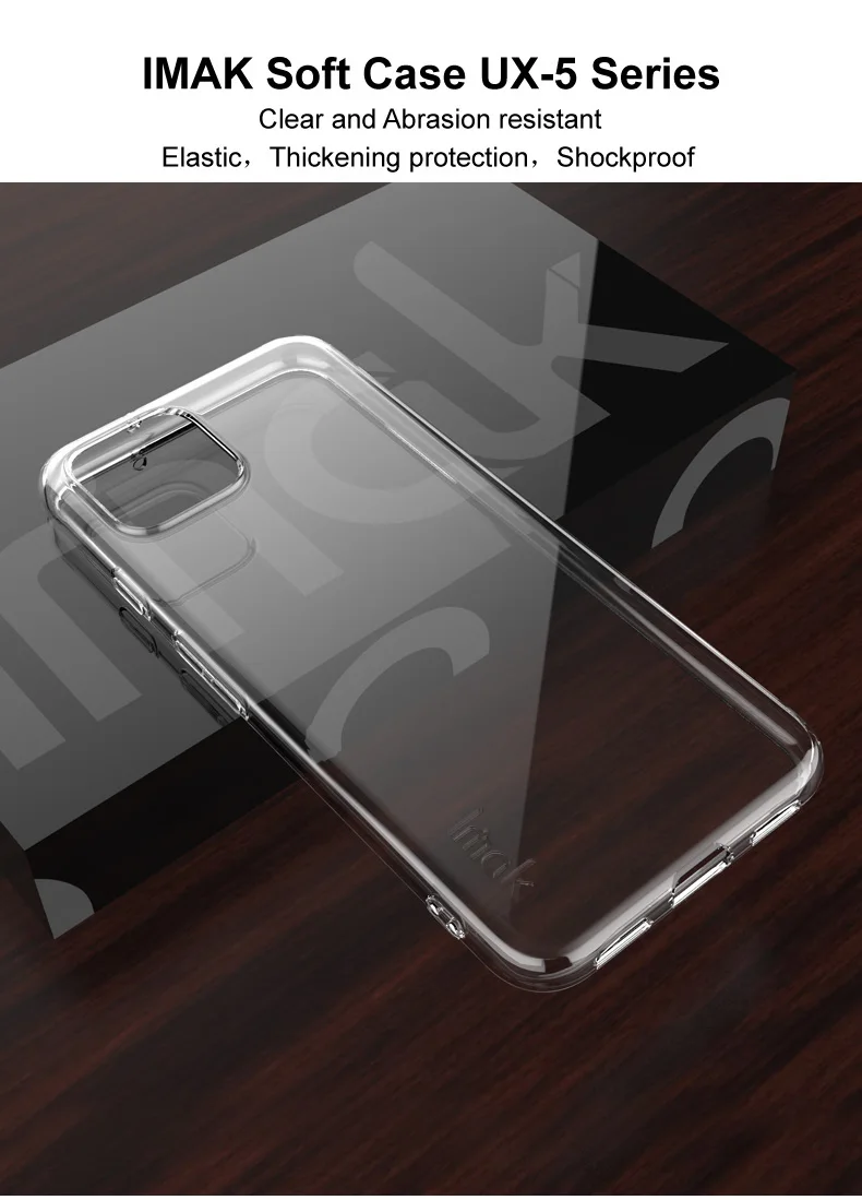IMAK UX-5 кристалл чехол для Google Pixel 4 Чехол Pixel XL 4 Чехол прозрачная задняя крышка для Google Pixel 4 XL крышка Pixel4 4XL XL4