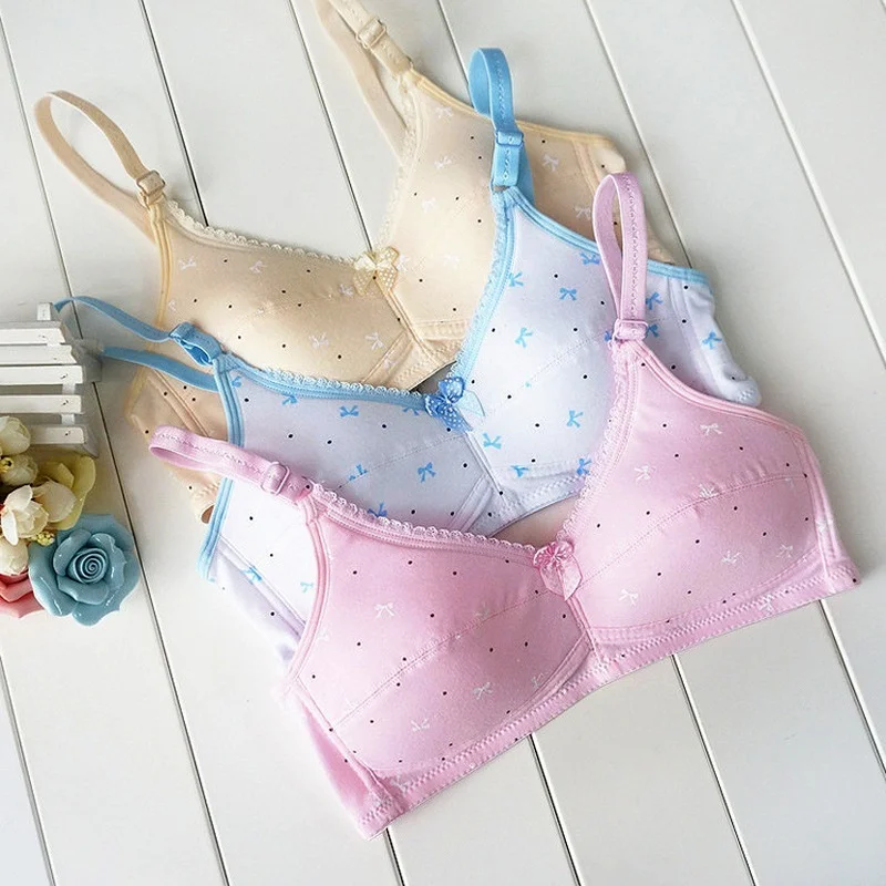 Бюстгальтер пуш-ап хлопковый для девочек-подростков | Женская одежда