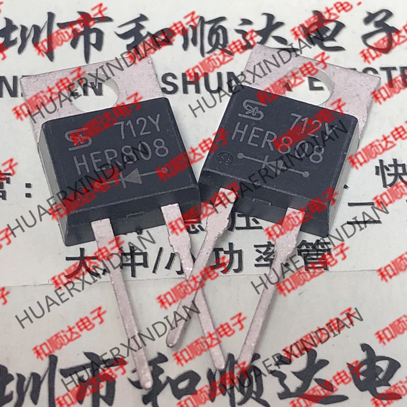 10 шт./лот и HER808 TO-220-2 1000V 8A