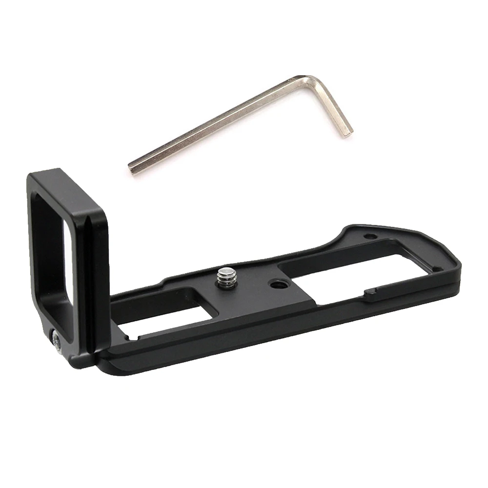 Jintu Metal Quick Release Qr L-Plate L Staffa Hand Grip Holder Per Olympus Omd Em10 Iii Camera Per Arca Swiss Treppiede Head