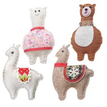 

Creative Comfortable Reusable Christmas Tree Decor Christmas Ornament Alpaca Pendant