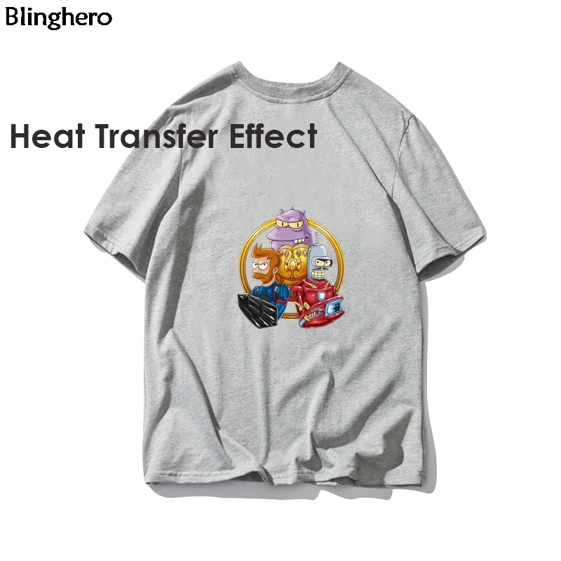 Blinghero мультфильм Futurama теплопередача патч тепловые пластыри Термоаппликации термопечати наклейки Детские аксессуары BH0351