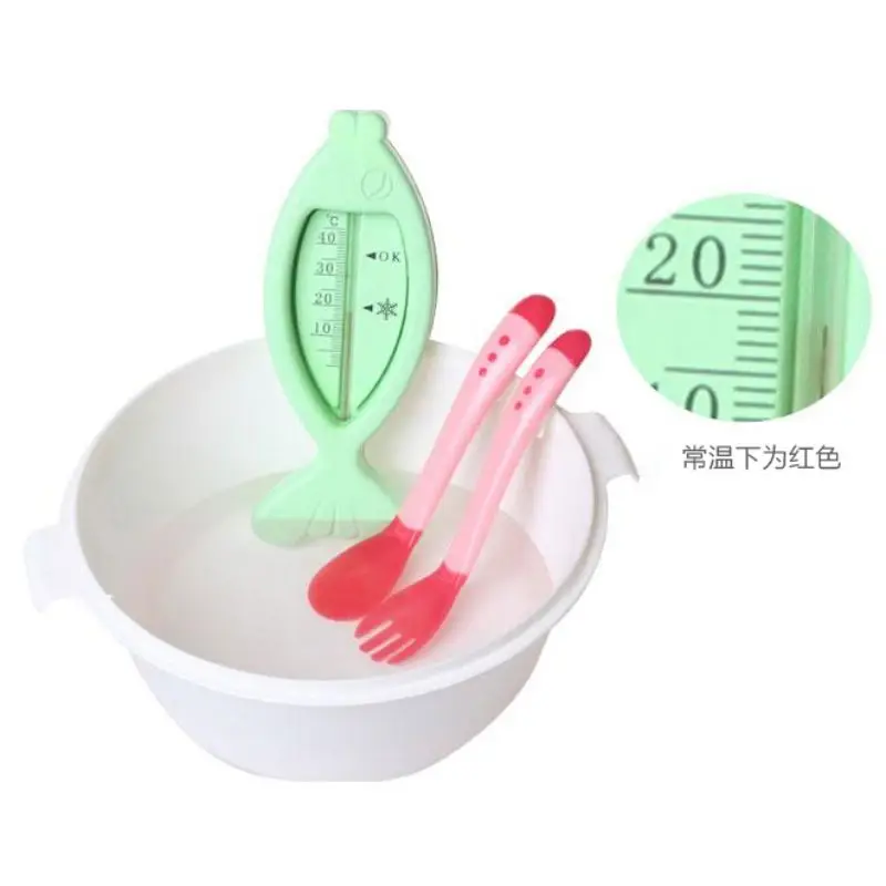 

Newborn Baby Dishes Feeding Sliced Spoon Fork Infant Feeding Utensils Spoon Fork Set Soft Silicone Kids Children Flatware