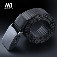 Мужской тканевый пояс без металла, модный ремень с пряжкой для молодых студентов, нейлоновый простой индивидуальный ремень