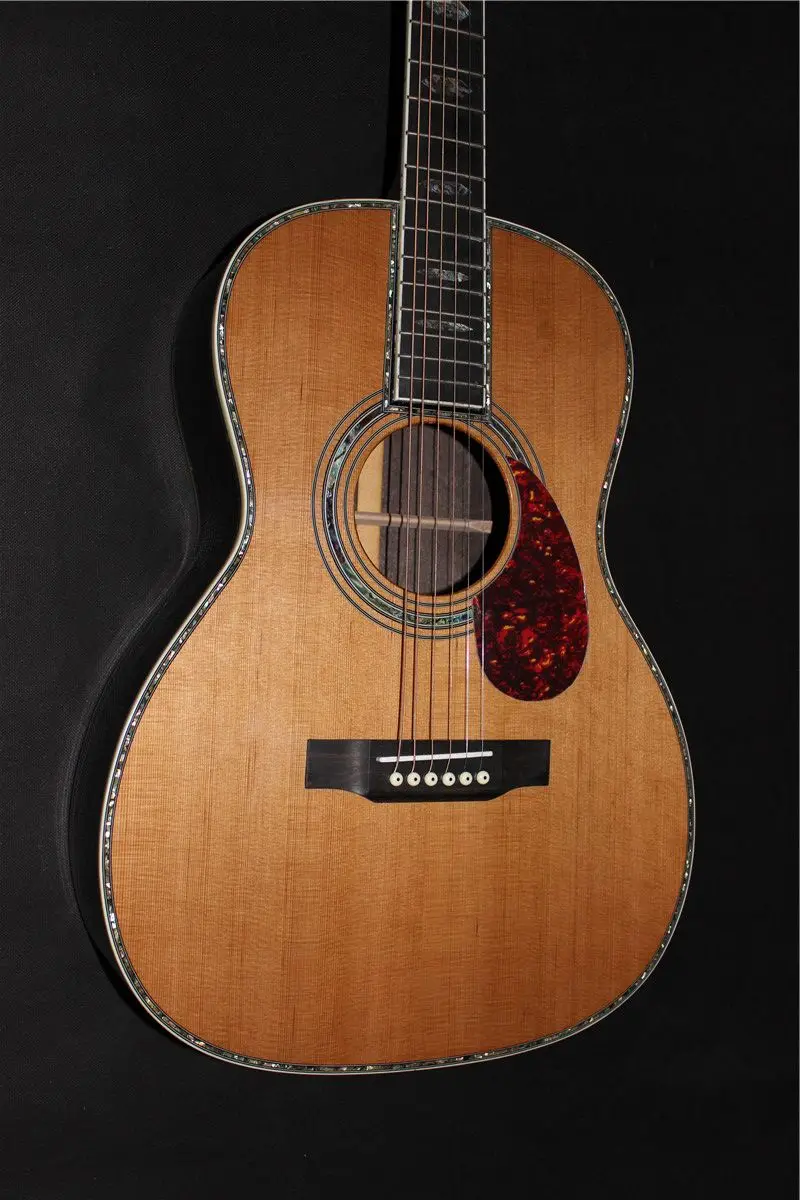 

Grand Concert guitar OEM 39 inch ooo style classic acoustic Guitar,Ebony fingerboard Solid cedar Acoustic can ship from US Uk