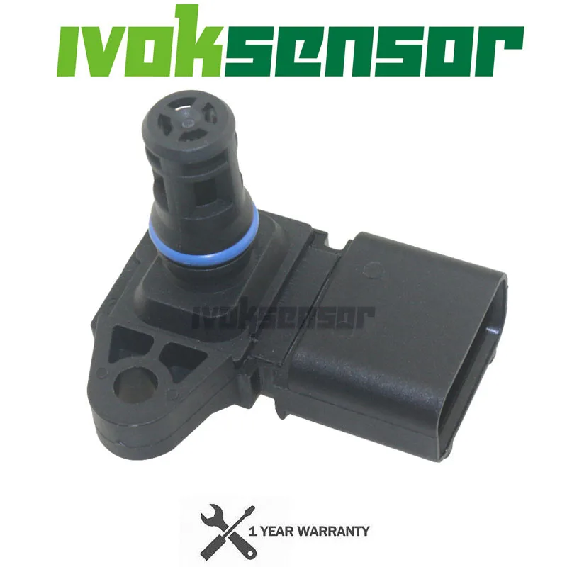 Датчик впускного давления воздуха для FORD FOCUS Fiesta Fusion Ka Mazda 2 Volvo C30 S40 C MAX II 1 4 6 Ti|sender| |