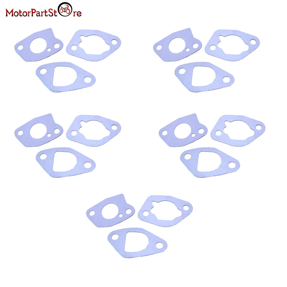 Прокладка карбюратора для двигателя Honda GX160 GX168 GX200 16221-ZH8-801 16221ZH8801 5 упаковок/15 шт. |