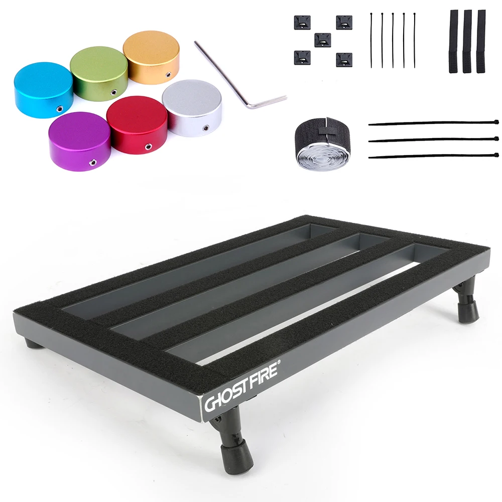 Ghost Fire Electric Guitar Pedal Board Guitar Effect Pedalboard With Footswitch Topper Accessories