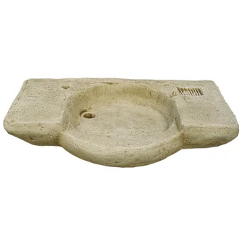 

Pile Sink Rustic for inner or outer in concrete-stone 90x55x18cm.