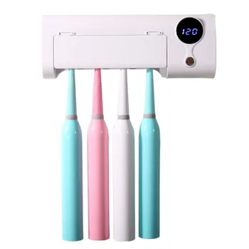 

Smart Induction Toothbrush Sterilizer Anti-Bacteria UV Light Disinfectant Toothbrush Sterilizer Oral Cleaner Box Holder